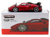 Pagani Imola Rosso Dubai Red Metallic with Black Top Global64 Series 1/64 Diecast Model Tarmac Works T64G-TL046-RE