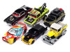 Street Freaks 2023 Set A of 6 Cars Release 2 1/64 Diecast Model Cars Johnny Lightning JLSF026A