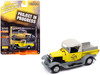 1929 Ford Model A Pickup Truck Model A+ Yellow and Primer Gray Project in Progress Limited Edition to 2572 pieces Worldwide Street Freaks Series 1/64 Diecast Model Car Johnny Lightning JLSF026-JLSP364A