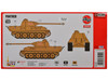Level 2 Model Kit German Panther Tank 1/76 Plastic Model Kit Airfix A01302V