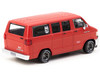 Dodge Ram 150 Van Red with Black Hood Global64 Series 1/64 Diecast Model Tarmac Works T64G-TL032-RE