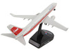 Boeing 737 800 Commercial Aircraft American Airlines TWA Heritage N915NN 1/300 Diecast Model Airplane Postage Stamp PS5815-6