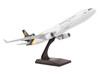 McDonnell Douglas MD 11 Commercial Aircraft UPS Worldwide Services A6 ETA White and Brown Snap Fit 1/200 Plastic Model Skymarks SKR1086
