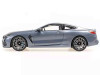 2020 BMW M8 Coupe Blue Metallic with Carbon Top 1/18 Diecast Model Car Minichamps 110029024