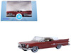 1961 Chrysler 300 Convertible Closed Top Cinnamon Brown Metallic with White Top 1/87 (HO) Scale Diecast Model Car Oxford Diecast 87CC61004