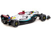 Mercedes AMG F1 W13 E Performance #44 Lewis Hamilton Formula One F1 Miami GP 2022 Global64 Series 1/64 Diecast Model Car Tarmac Works T64G-F044-LH2