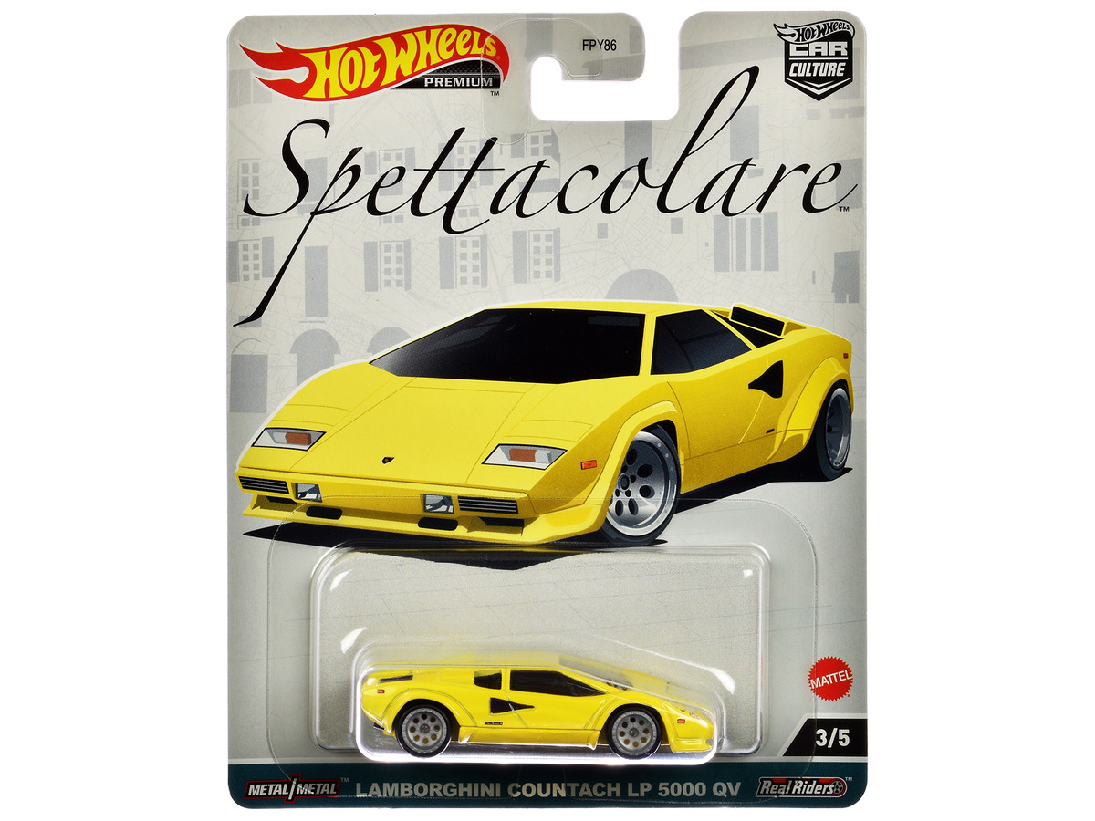 Lamborghini Countach LP 5000 QV Yellow 