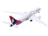 Boeing 787 9 Dreamliner Commercial Aircraft Hawaiian Airlines N780HA White with Purple Tail 1/400 Diecast Model Airplane GeminiJets GJ2047