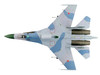 Sukhoi Su 27 Flanker B Early Type Fighter Aircraft #14 1990 Russian Air Force Air Power Series 1/72 Diecast Model Hobby Master HA6020