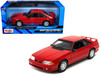 1993 Ford Mustang SVT Cobra Red Special Edition Series 1/24 Diecast Model Car Maisto 32906RD