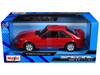 1993 Ford Mustang SVT Cobra Red Special Edition Series 1/24 Diecast Model Car Maisto 32906RD