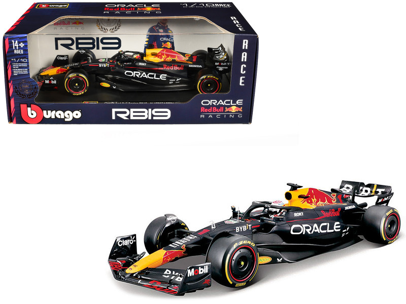 Red Bull Racing RB19 #1 Max Verstappen Oracle Champion Formula One F1 World Championship 2023 Race Series 1/18 Diecast Model Car Bburago 18003MV