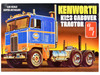 Skill 3 Model Kit Kenworth K 123 Cabover Truck Tractor Gulf Oil 1/25 Scale Model AMT AMT1433