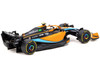 McLaren MCL36 #4 Lando Norris Formula One F1 3rd Place Emilia Romagna GP 2022 Global64 Series 1/64 Diecast Model Car Tarmac Works T64G-F041-LN1