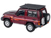 2014 Toyota Land Cruiser LC 71 Red Metallic with Graphics 1/64 Diecast Model Car Paragon Models PA-55565