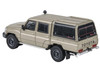 2014 Toyota Land Cruiser LC 79 Pickup Truck Sandy Taupe with Camper Shell 1/64 Diecast Model Car Paragon Models PA-55681