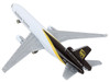 McDonnell Douglas MD 11 Commercial Aircraft UPS Worldwide Services N281UP White with Brown Tail Diecast Model Airplane Daron RT4346