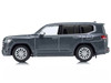Toyota Land Cruiser ZX RHD Right Hand Drive Gray Metallic with Mini Book No 14 1/64 Diecast Model Car Kyosho K07118GY