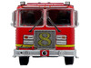 KME Predator Fire Engine #8 Los Angeles County Fire Department Red 5 Alarm Series Limited Edition to 750 pieces Worldwide 1/64 Diecast Model Iconic Replicas 64-0455