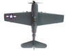 Grumman F6F 3 Hellcat Fighter Aircraft Ruth Less Lt Oscar Chenoweth VF 38 Segi Point Airstrip New Georgia Island 1943 United States Navy Air Power Series 1/72 Diecast Model Hobby Master HA1118