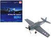Grumman F6F 3 Hellcat Fighter Aircraft Ruth Less Lt Oscar Chenoweth VF 38 Segi Point Airstrip New Georgia Island 1943 United States Navy Air Power Series 1/72 Diecast Model Hobby Master HA1118