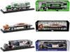 Auto Haulers Set 3 Trucks Release 74 Limited Edition 9000 pieces Worldwide 1/64 Diecast Model Cars M2 Machines 36000-74