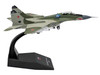 Mikoyan Gurevich MiG 29 Fighter Aircraft 120th GvIAP Domna Airfield 2001 Russian Air Force 1/100 Diecast Model Airplane FS011A
