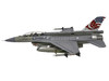 General Dynamics F 16D Fighting Falcon Fighter Aircraft 425th Fighter Squadron Best of Both Worlds Peace Carvin II 25th Anniversary Livery 56th Fighter Wing Luke AFB 2018 United States Air Force 1/72 Diecast Model Airplane FS062A