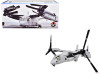 Bell Boeing MV 22 Osprey Aircraft Marine Medium Tiltrotor Training Squadron 204 VMMT-204 Raptors 2nd Marine Aircraft Wing MCAS New River United States Marines 1/72 Diecast Model Airplane FS063A