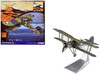 Fairey Swordfish Mk I Bomber Aircraft No 833 Squadron of the Fleet Air Arm HMS Biter Operation Torch 1942 British Royal Air Force The Aviation Archive Series 1/72 Diecast Model Corgi AA36311