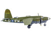 Martin B 26B Marauder Bomber Aircraft QQQQ 556th Bomb Squadron 387th Bomb Group United States Army Air Forces 1943 Planes of World War II Series 1/144 Diecast Model Airplane Luppa LCM040