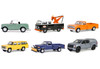 Blue Collar Collection Set of 6 pieces Series 13 1/64 Diecast Model Cars Greenlight 35280SET