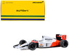 McLaren Honda MP4 6 #1 Ayrton Senna 2nd Place Formula One F1 Japanese GP 1991 with McLaren Logo 1/18 Model Car Autoart 89140
