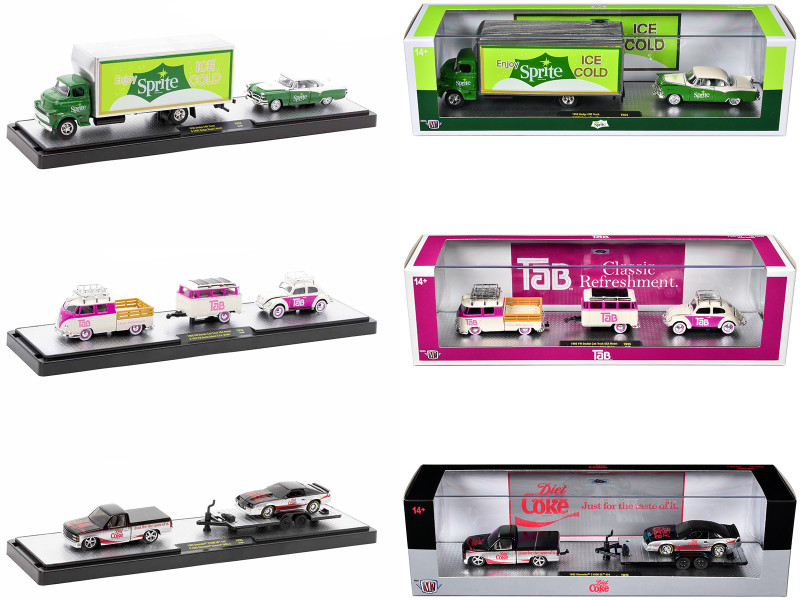 ミニカー　1/64 Auto-Haulers Release 61 3個アソート [36000-61] AUTO HAULERS RELEASE 86, 3 TRUCKS SET 1/64 DIECAST MODELS M2