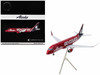 Embraer ERJ 175 Commercial Aircraft Alaska Airlines Horizon Washington State Cougars N661QX Red with Gray Tail Gemini 200 Series 1/200 Diecast Model Airplane GeminiJets