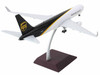 Boeing 767 300F Commercial Aircraft UPS Worldwide Services N323UP White with Brown Tail Gemini 200 Interactive Series 1/200 Diecast Model Airplane GeminiJets G2UPS1168