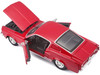 1967 Ford Mustang GT Red 1/24 Diecast Model Car Maisto 31260
