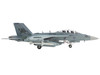 Boeing EA 18G Growler Aircraft VAQ 142 Gray Wolves USS Gerald R Ford 2023 United States Navy Air Power Series 1/72 Diecast Model Hobby Master HA5158
