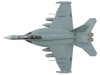 Boeing EA 18G Growler Aircraft VAQ 142 Gray Wolves USS Gerald R Ford 2023 United States Navy Air Power Series 1/72 Diecast Model Hobby Master HA5158