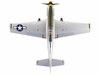 North American P 51D Mustang Fighter Aircraft Lt Col McComas 118th Tactical Reconnaissance Squadron 23rd Fighter Group China 1945 United States Army Air Force Air Power Series 1/48 Diecast Model Hobby Master HA7751