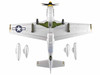 North American P 51D Mustang Fighter Aircraft Lt Col McComas 118th Tactical Reconnaissance Squadron 23rd Fighter Group China 1945 United States Army Air Force Air Power Series 1/48 Diecast Model Hobby Master HA7751