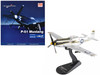 North American P 51D Mustang Fighter Aircraft Lt Col McComas 118th Tactical Reconnaissance Squadron 23rd Fighter Group China 1945 United States Army Air Force Air Power Series 1/48 Diecast Model Hobby Master HA7751