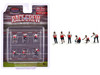 Race Crew 6 piece Diecast Figure Set 6 Figures Limited Edition to 3600 pieces Worldwide for 1/64 Scale Models American Diorama AD-2405MJ