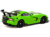 Dodge Viper ACR Extreme Green Metallic with Black Stripes Global64 Series 1/64 Diecast Model Tarmac Works T64G-TL028-GR