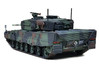 Leopard 2A4 Main Battle Tank with Snorkel NATO Camouflage German Army Armor Premium Series 1/72 Diecast Model Panzerkampf 12226PA