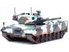 Leopard 2A4 Main Battle Tank with Snorkel Winter Camouflage German Army Armor Premium Series 1/72 Diecast Model Panzerkampf 12226PB