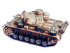 Germany Pz Kpfw III Ausf N DAK Tank #124 s Pz Abt 501 Tunisia Tiger Insignia 1942 43 NEO Dragon Armor Series 1/72 Plastic Model Dragon Models 63091