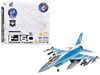 Lockheed F 16C Fighting Falcon Fighter Aircraft 309th Fighter Squadron 56th Operations Group Wild Ducks 2022 United States Air Force 1/72 Diecast Model JC Wings JCW-72-F16-020