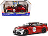 2022 Alfa Romeo Giulia GTAm #99 Red Metallic with Black Top and Italian Flag Stripes Mugello 1969 Livery Competition Series 1/18 Diecast Model Car Solido S1806904