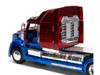 Western Star 57X Truck Tractor Spider Man Blue and Red Metallic Hollywood Rides Series 1/24 Diecast Model Jada 35408